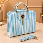 Chic striped purse for women by Rivaalane