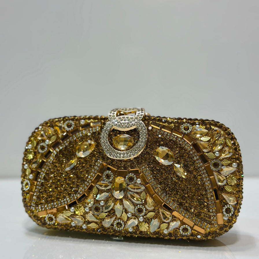 Elegant bridal box clutch for special occasions