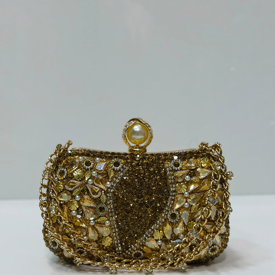 Elegant bridal clutch for weddings and special occasions
