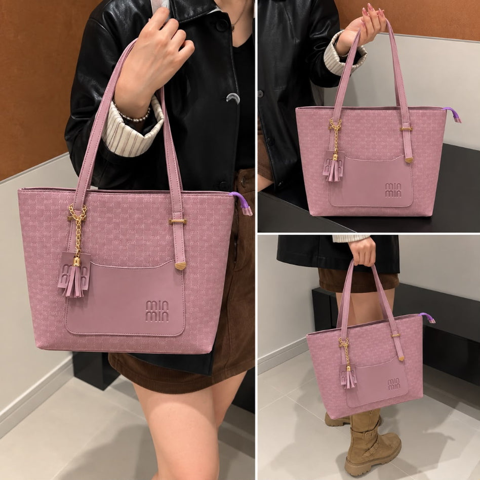 Elegant monogram handbag for everyday use