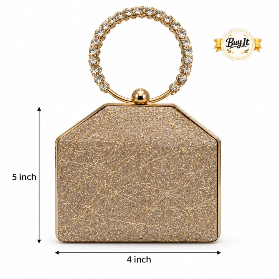 Elegant party wear clutch bag for women by Rivaalane