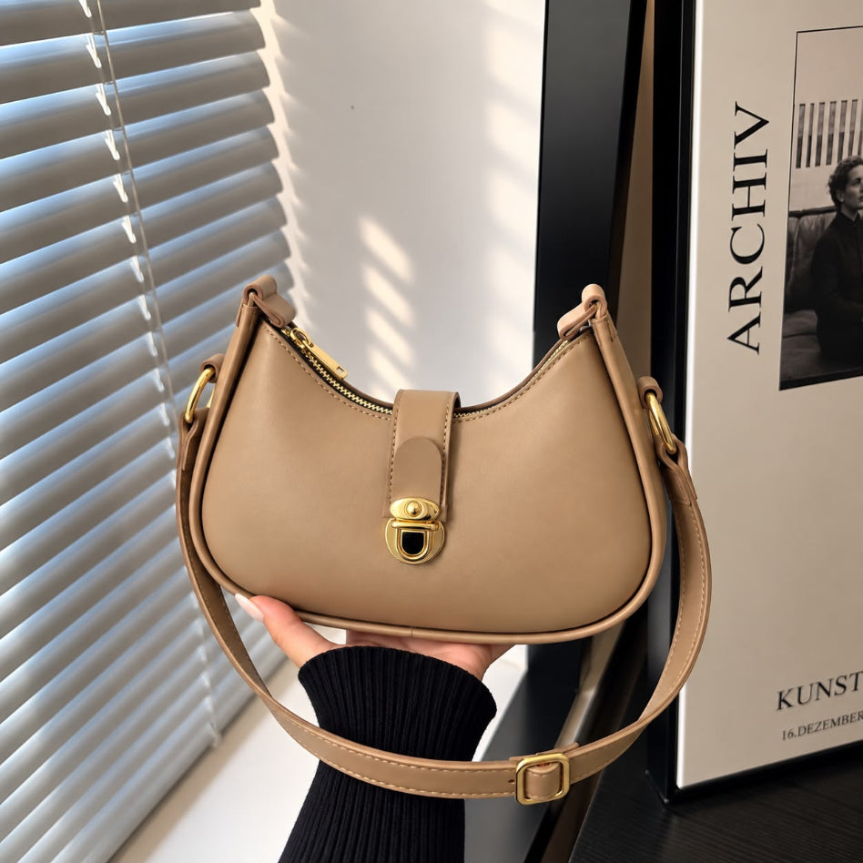 Everyday curved hobo bag for women
