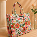 Large Everyday Tote Bag with Ethnic Design