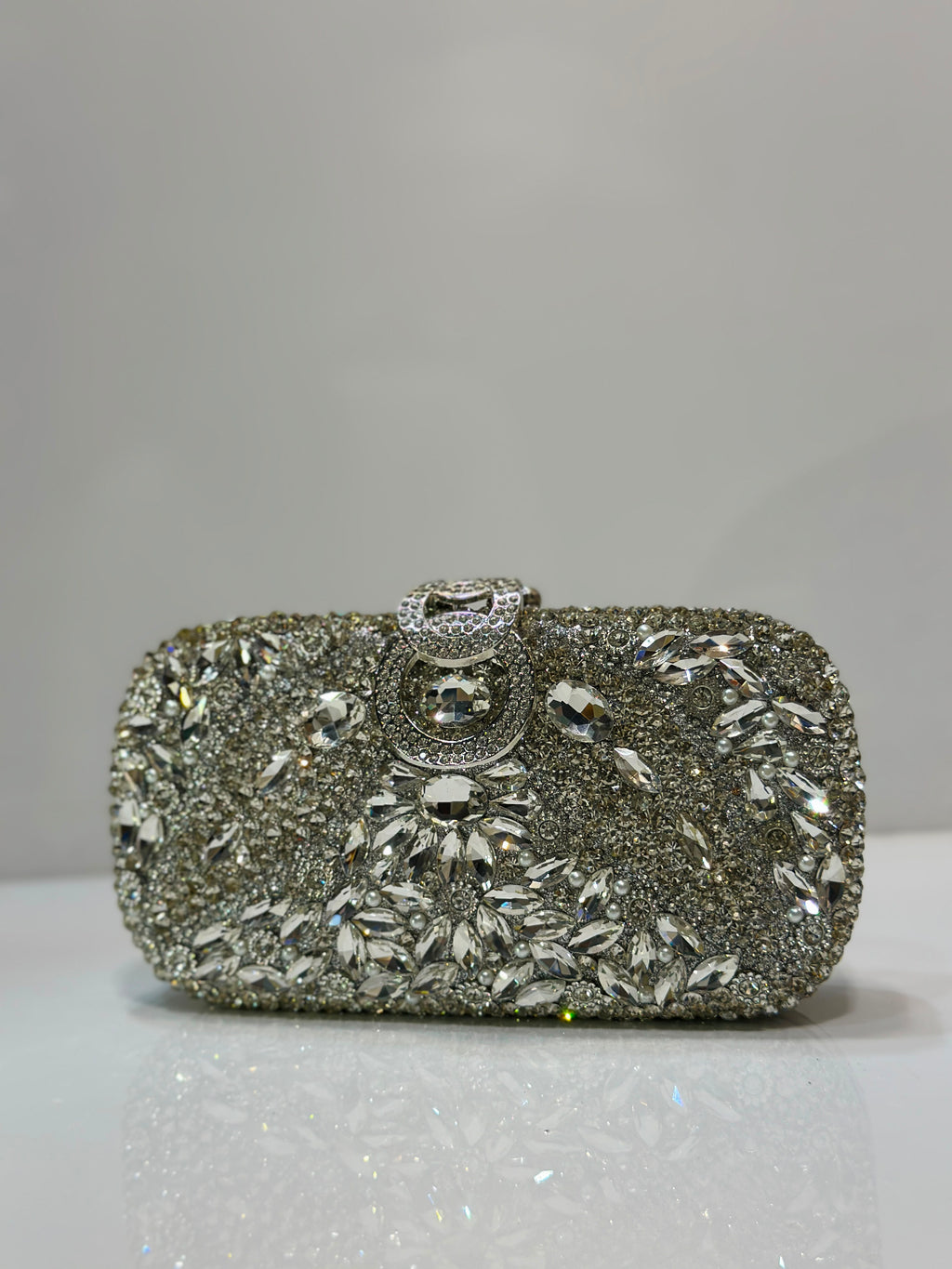 Premium geometric evening clutch for weddings
