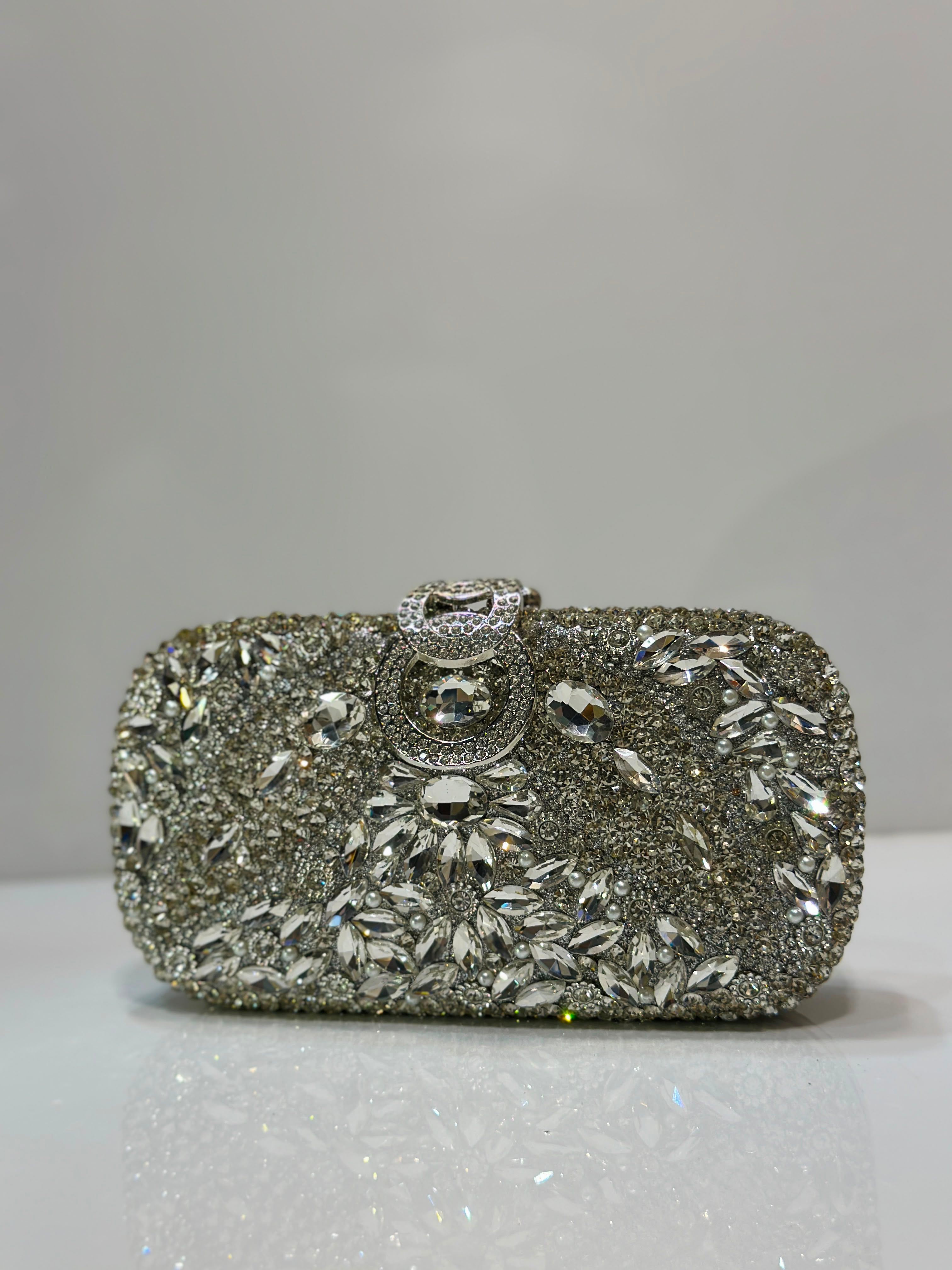 Premium geometric evening clutch for weddings
