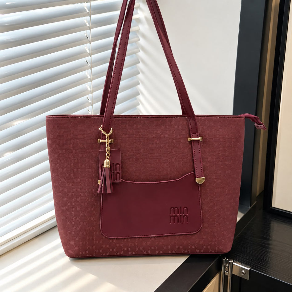Rivaalane Monogram Pattern Tote Bag