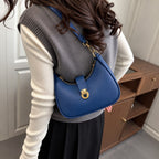 Rivaalane curved hobo handbag for women