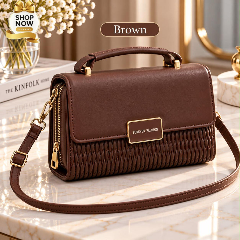 Rivaalane flap crossbody shoulder bag for women