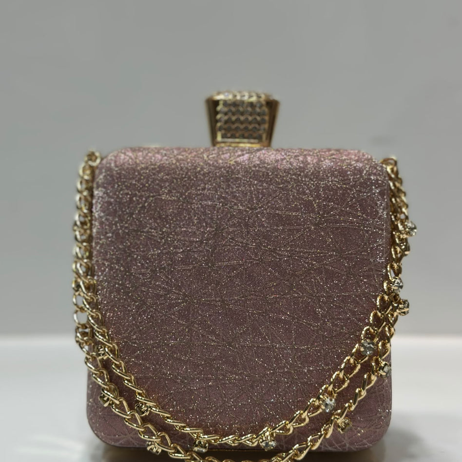 Rivaalane hard case clutch for evening wear