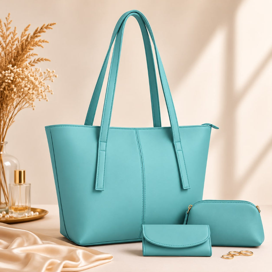 Rivaalane women's tote bag and accessory combo