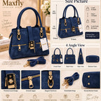 Sophisticated structured handbag for shopping and casual outings