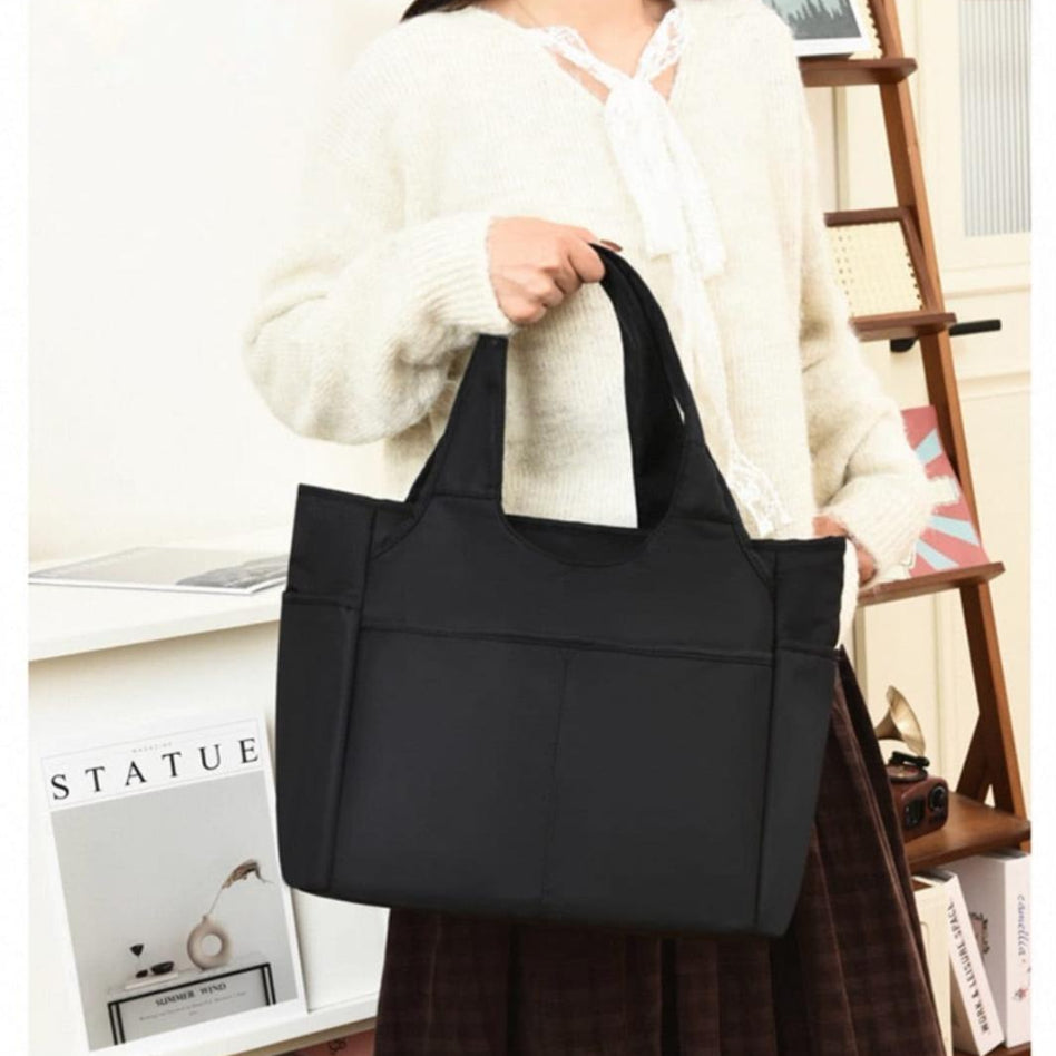 Spacious women's handbag for work and shopping