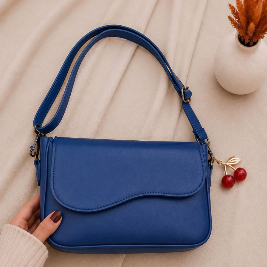 Stylish Cherry Frame Crossbody Handbag for Women
