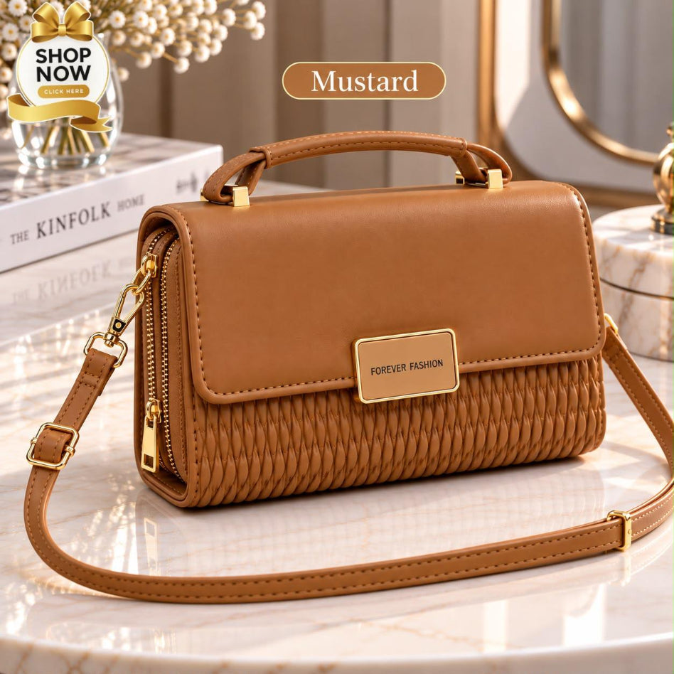 Stylish quilted crossbody bag for everyday use