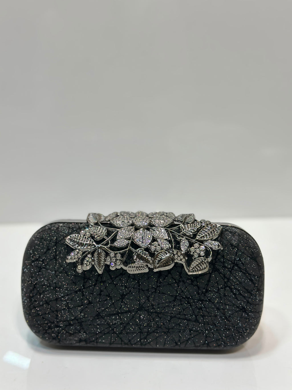 Stylish shimmer clutch for weddings and special occasions