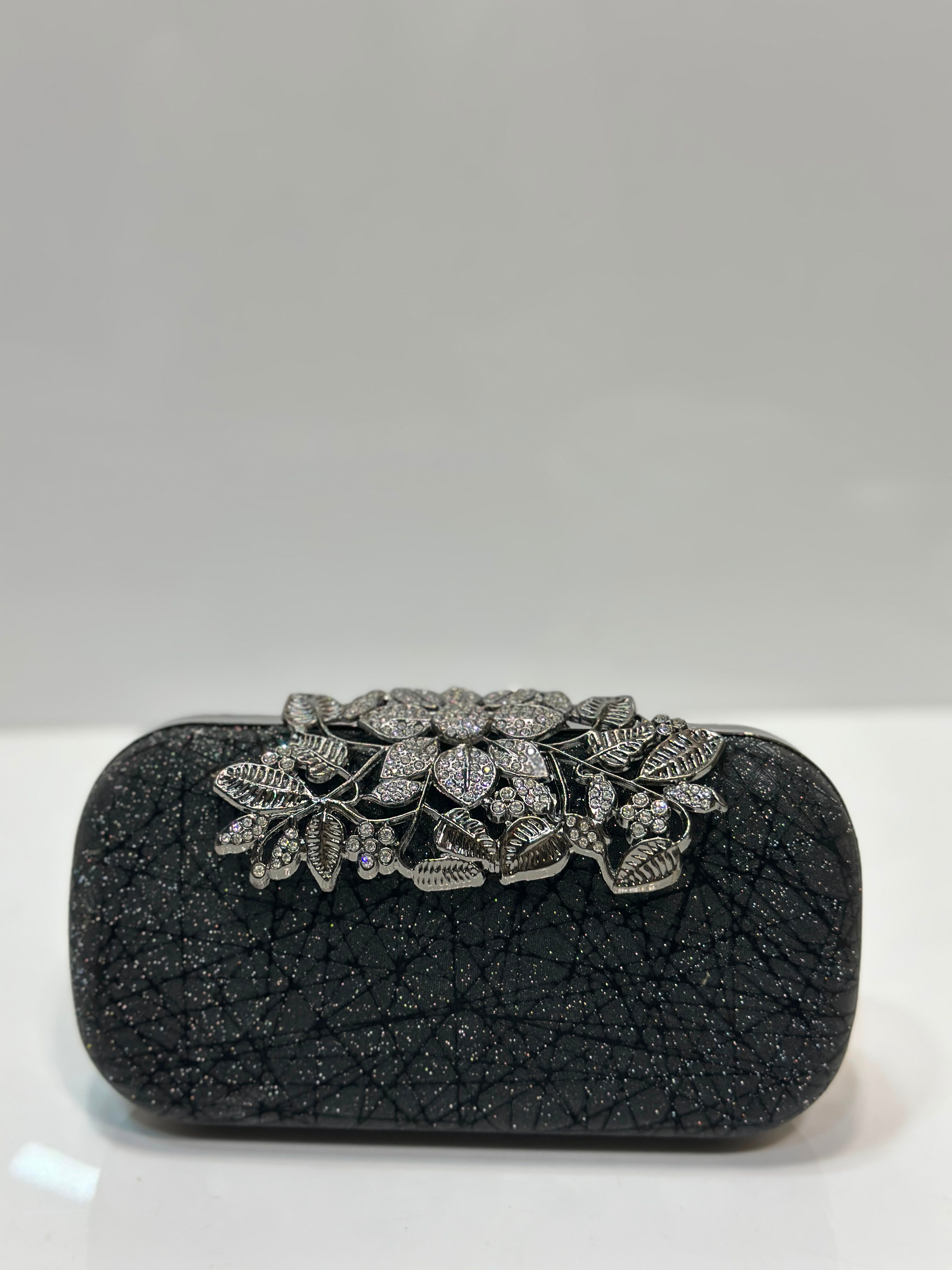 Stylish shimmer clutch for weddings and special occasions