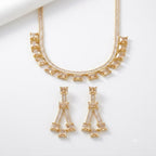 Women's statement necklace and earrings for weddings