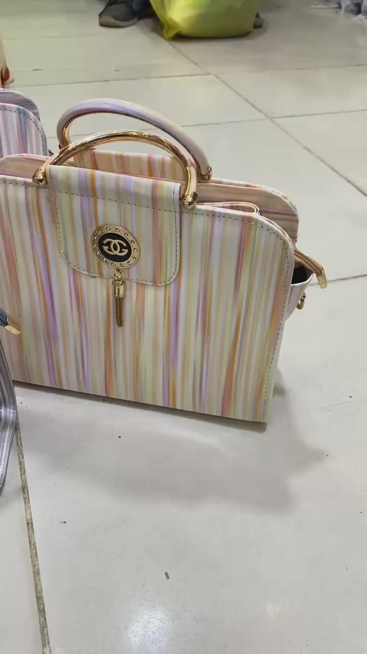 Rivaalane structured handbag for work and casual outings
