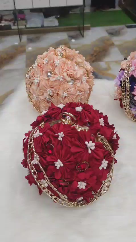 Elegant Floral Potli Bag for Special Occasions
